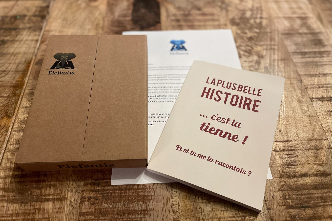 COFFRET CADEAU Premium "La Plus Belle Histoire... c'est la tienne !"