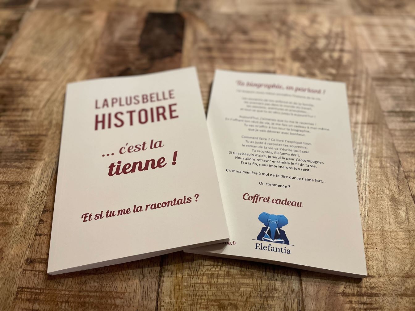 COFFRET CADEAU Premium "La Plus Belle Histoire... c'est la tienne !"