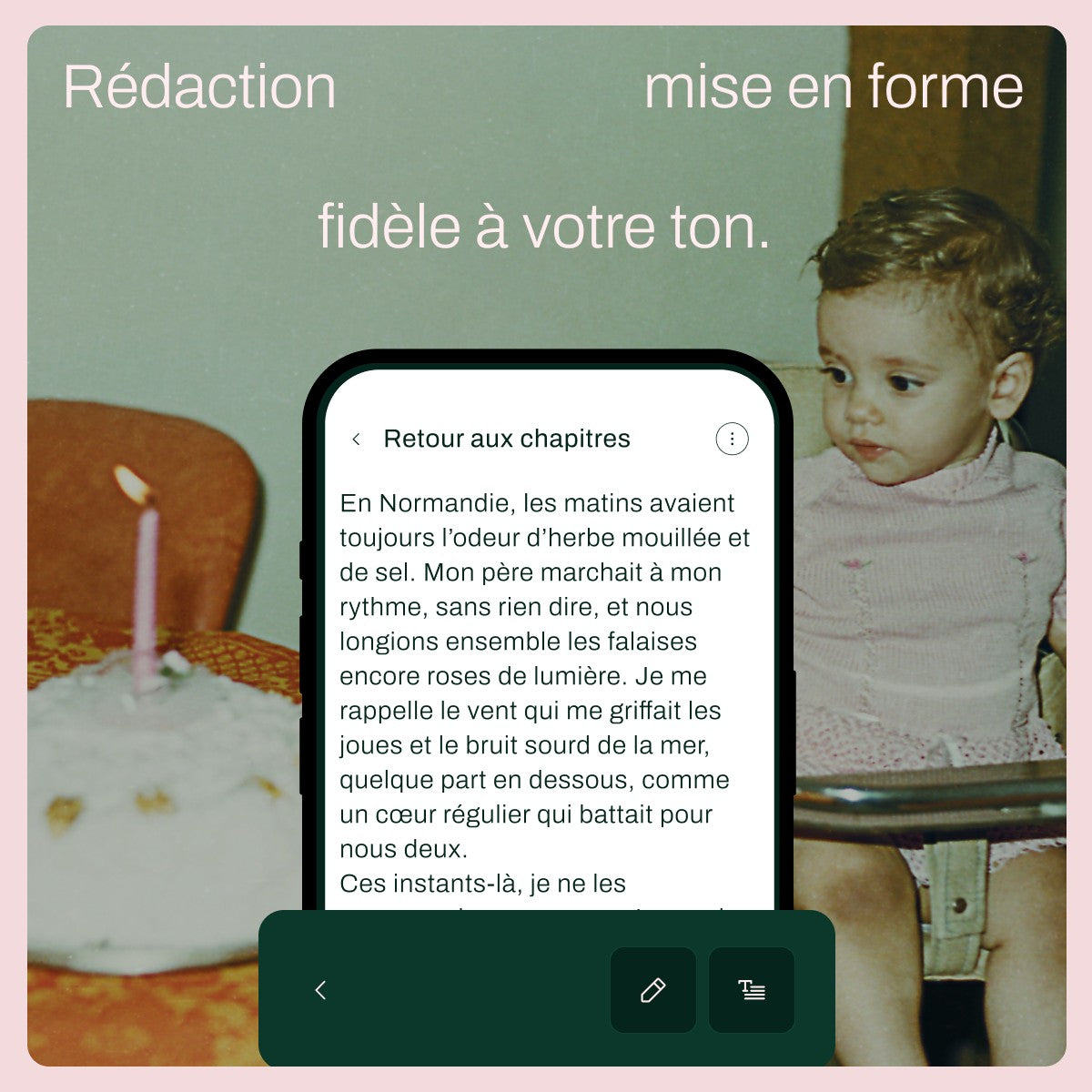 Mon récit accompagné