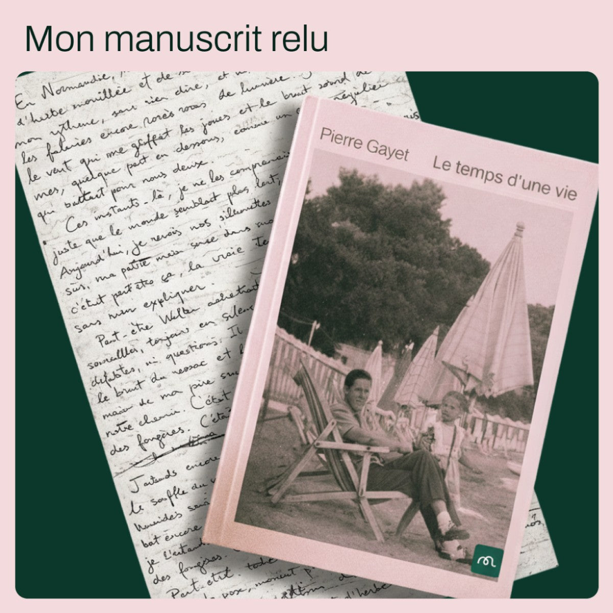 Mon manuscrit en livres