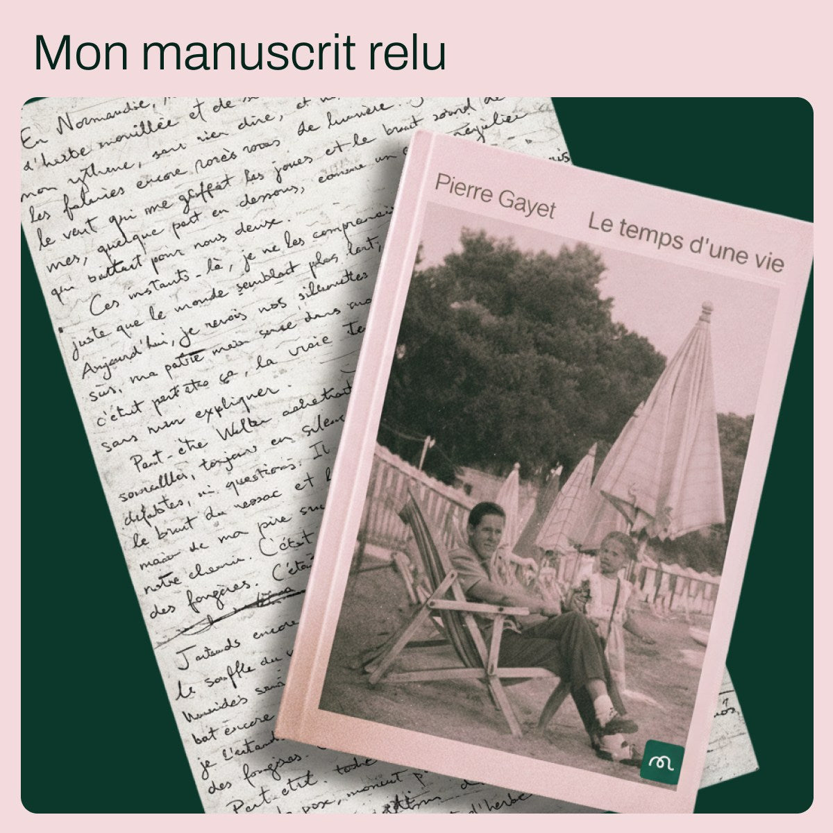 Mon manuscrit en livres