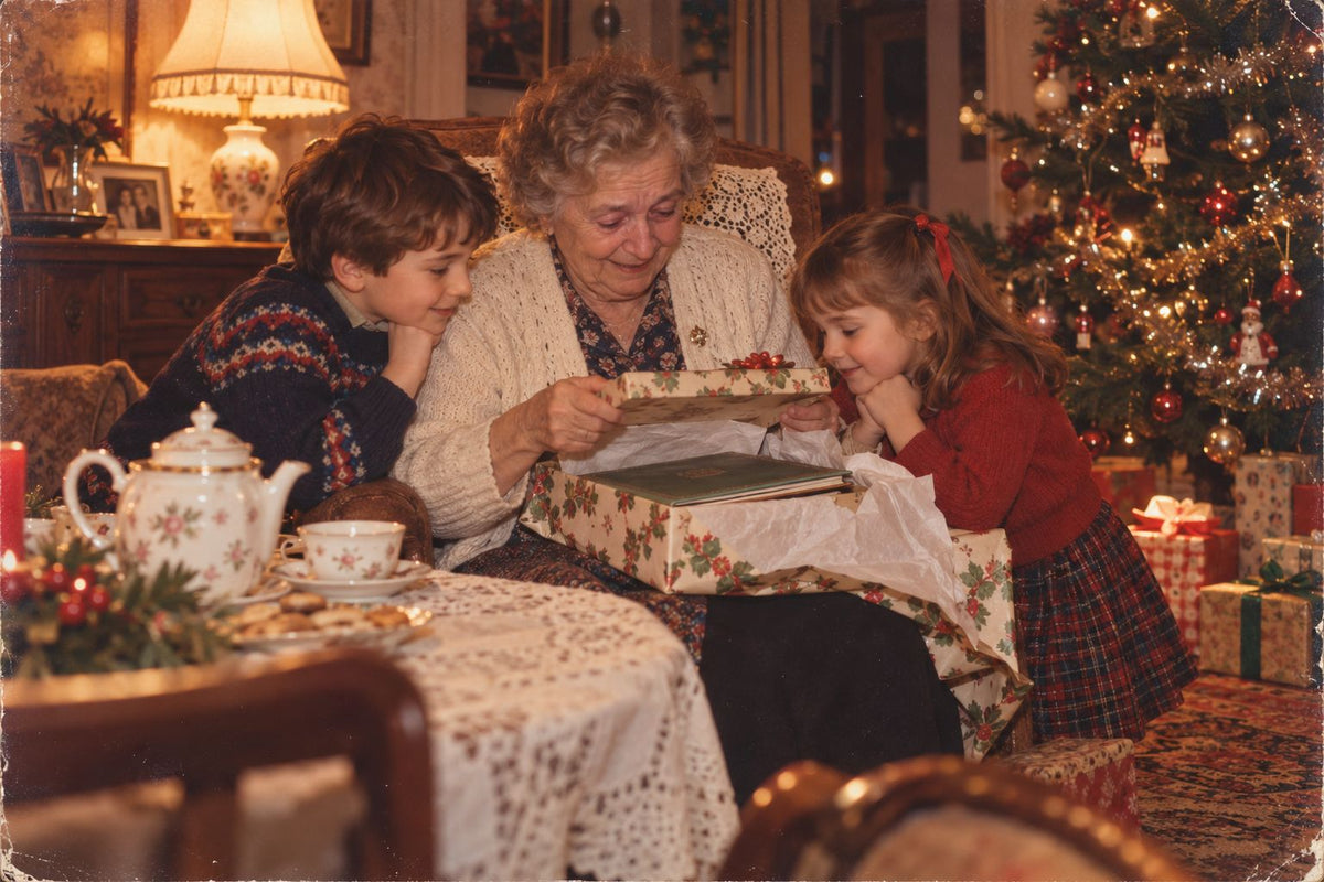 Cadeau de Noël grands-parents : le livre de leur vie