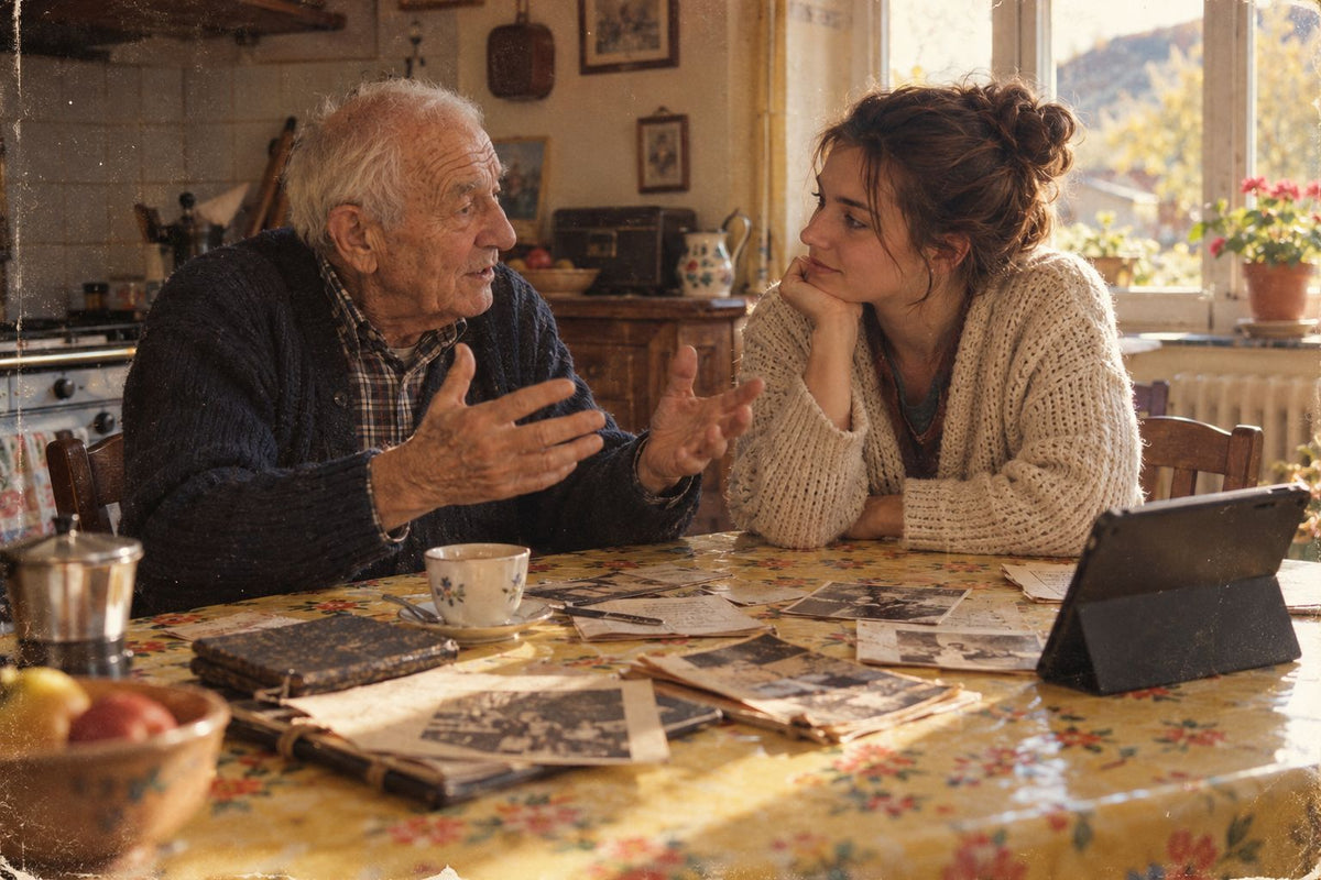 Biographe à domicile : faire écrire sa vie chez soi
