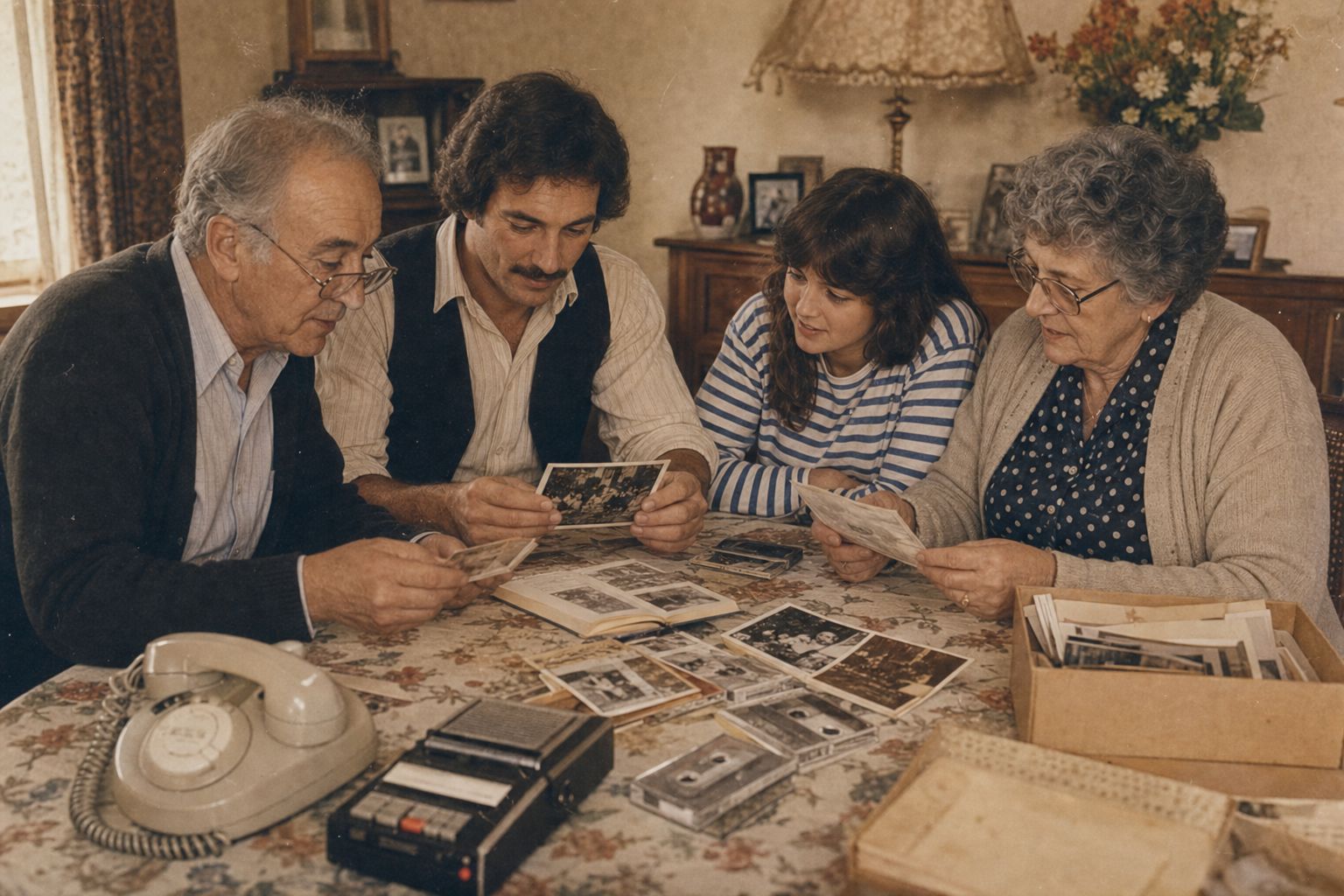 Recueillir les souvenirs de la génération pré-digitale