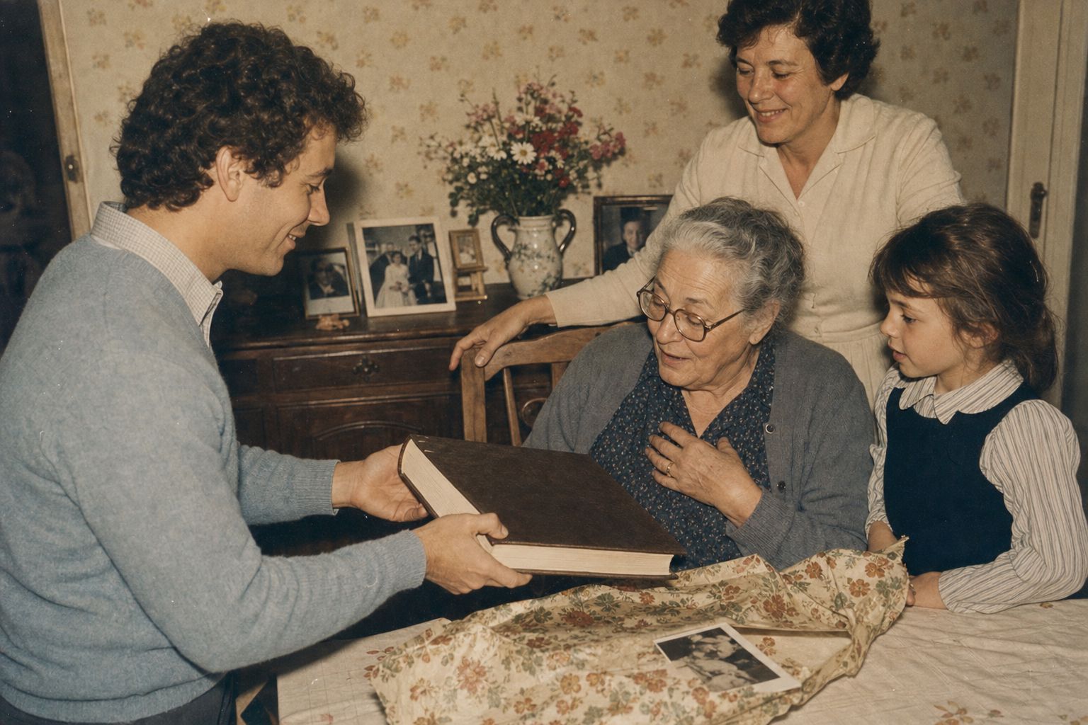 Cadeau pour grands-parents : offrir un récit de vie