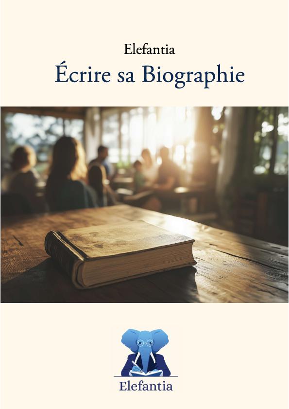 COFFRET CADEAU "Écrire sa Biographie" avec Elefantia inclus