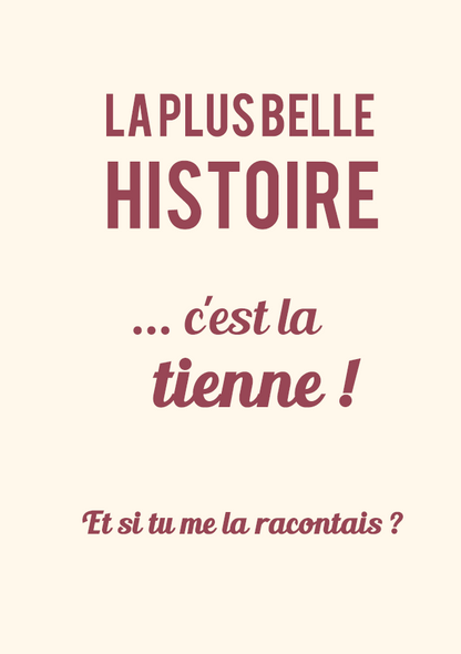 COFFRET CADEAU "La Plus Belle Histoire... c'est la tienne !" avec Elefantia inclus