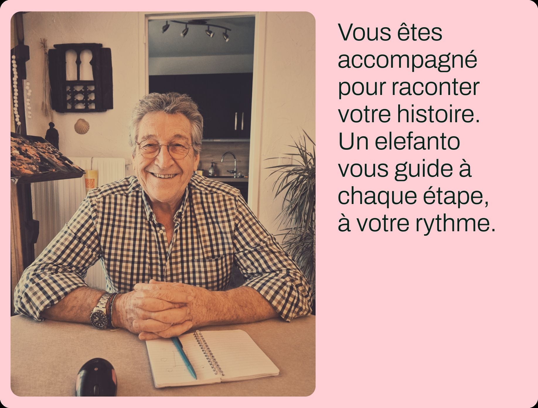 My biographer (My accompanied life story)