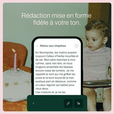 Mon récit accompagné