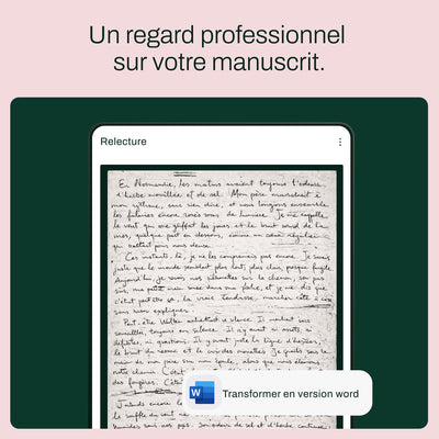 Mon manuscrit en livres