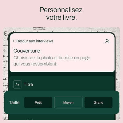 Mon manuscrit en livres