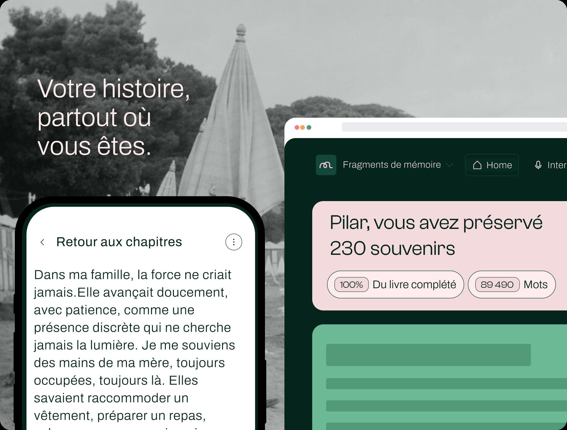 Premium (My story in books) with booklet "Write your Biography"